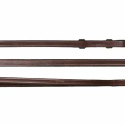 Outlet - Rênes de bride tout cuir 1/2 Working by brun Rênes Et Arrêtoirs De Rênes Poneys|Rênes Et Arrêtoirs De Rênes