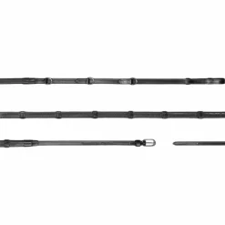 Clearance - Rênes Howlett 3 D Caoutchouc 1/2 avec 7 arrêtoirs Working by Rênes Et Arrêtoirs De Rênes Poneys|Rênes Et Arrêtoirs De Rênes