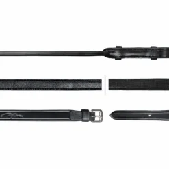 New - Rênes hunter 5/8 Rond Leather Collection Rênes Et Arrêtoirs De Rênes