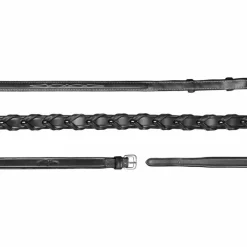 New - Rênes tressées 1/2 US Collection Rênes Et Arrêtoirs De Rênes Poneys|Rênes Et Arrêtoirs De Rênes