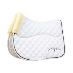 Tapis De Selle Poneys|Tapis Cso/ Mixtes*Dyon - Tapis Skin Friendly Jumping Blanc