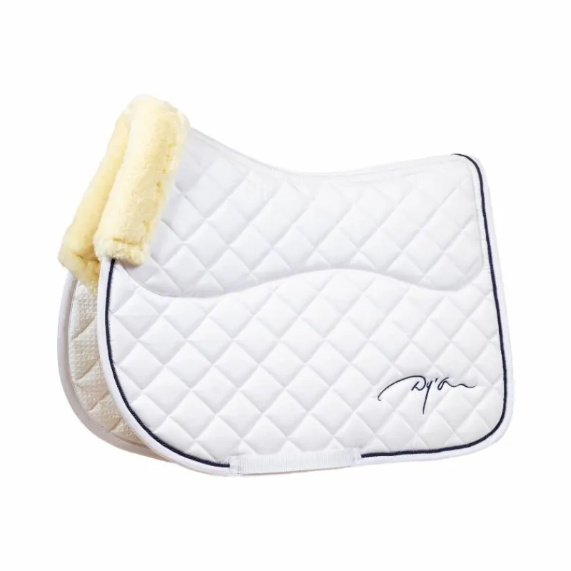 Tapis De Selle Poneys|Tapis Cso/ Mixtes*Dyon - Tapis Skin Friendly Jumping Blanc