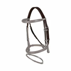 Clearance - Têtière 3 branches avec sous-gorge amovible US Collection Accessoires De Bridons Poneys|Têtières