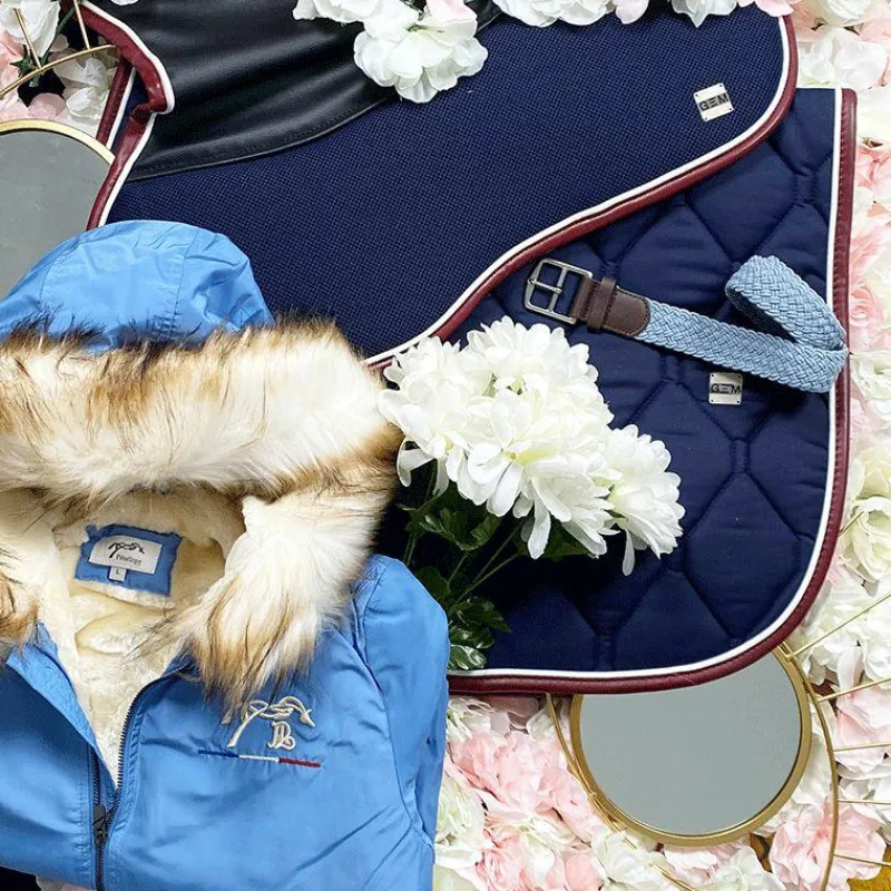 Blousons Et Manteaux*Eden by Pénélope - Bombers à capuche enfant Lyon bleu artic