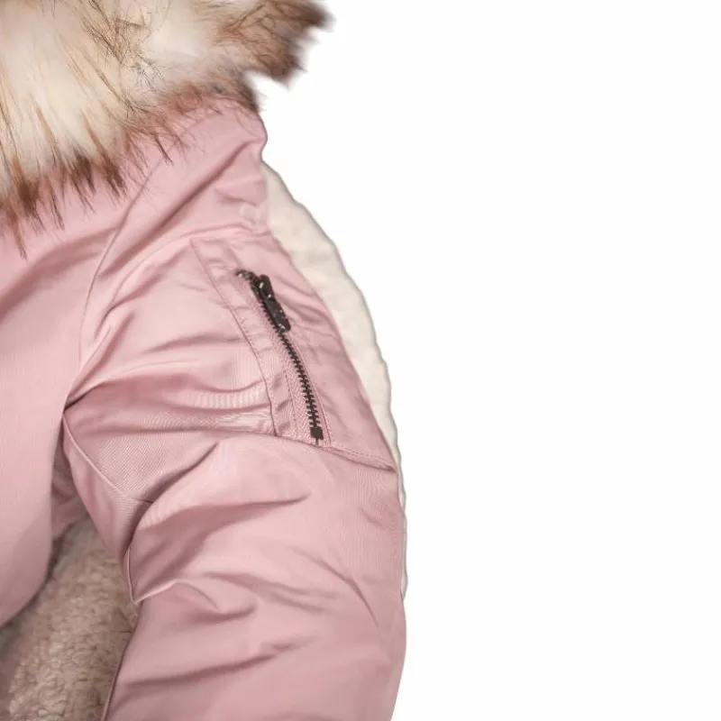 Blousons Et Manteaux*Eden by Pénélope - Bombers à capuche enfant Lyon poudré Rose