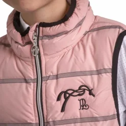 Blousons Et Manteaux*Eden by Pénélope - Doudoune sans manches enfant Anouck poudré Rose