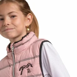 Blousons Et Manteaux*Eden by Pénélope - Doudoune sans manches enfant Anouck poudré Rose