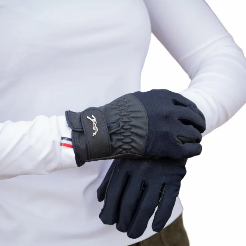 Gants D'Équitation|Gants D'Équitation*Eden by Pénélope - Gants hiver enfant Marine