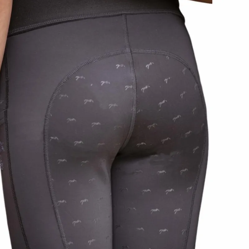 Hot - Legging d'équitation fille Delphe pull-on Enfant Pantalons D'Équitation