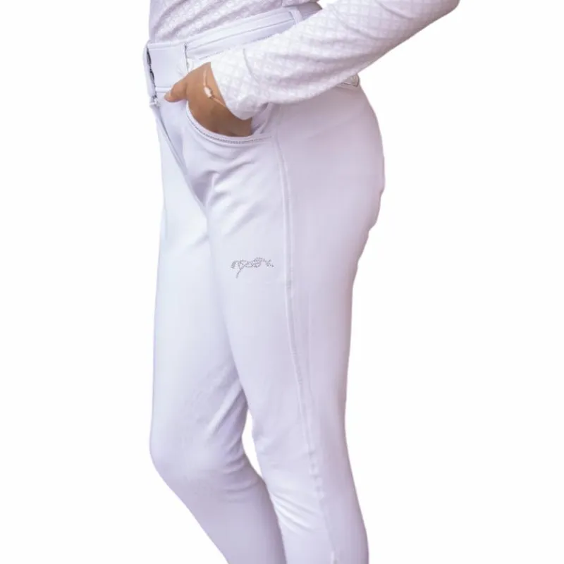 Clearance - Pantalon d'équitation fille Élégance Enfant Pantalons D'Équitation