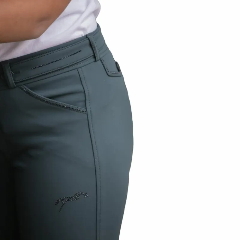 Best - Pantalon d'équitation fille Élégance forêt Enfant Pantalons D'Équitation