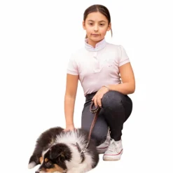 Polos Et Chemises*Eden by Pénélope - Polo de concours manches courtes enfant Madrid Rose