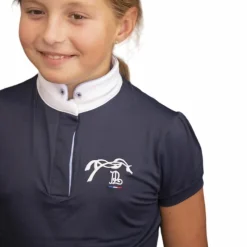 Polos Et Chemises*Eden by Pénélope - Polo manches courtes enfant Madrid Marine