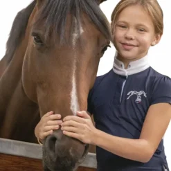 Polos Et Chemises*Eden by Pénélope - Polo manches courtes enfant Madrid Marine