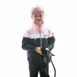 Pulls Et Gilets*Eden by Pénélope - Sweat zippé enfant Native marine/ rose