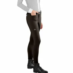 Pantalons D'Équitation*Ego7 - Pantalon d'équitation femme Jumping EJ chocolat Marron