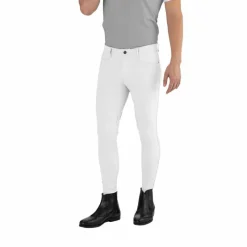 Pantalons D'Équitation|Pantalons D'Équitation*Ego7 - Pantalon d'équitation homme Jumping EJ Blanc