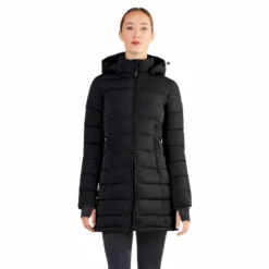 Blousons Et Manteaux*Ego7 - Parka manches longues femme Era Padded Noir