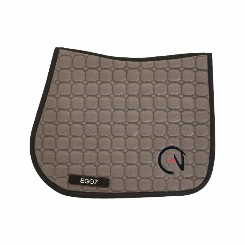 Tapis Cso/ Mixtes|Tapis De Selle*Ego7 - Tapis de selle Honeycomb turtledove Marron