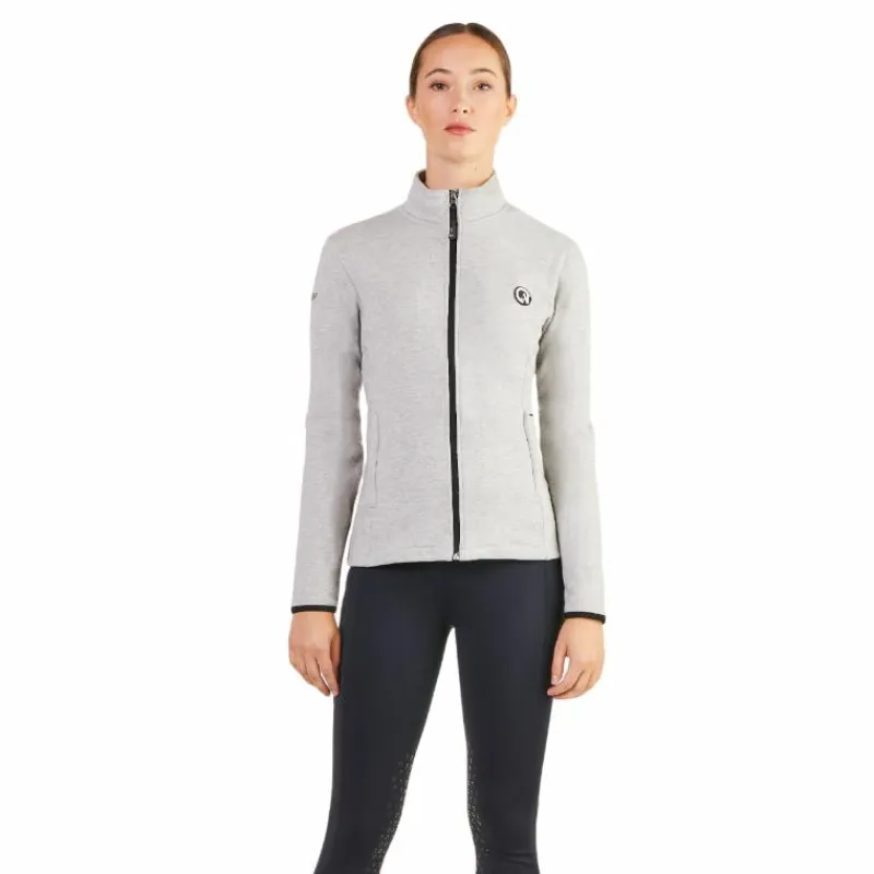 Best - Veste manches longues femme Z0W melange grey Pulls Et Gilets