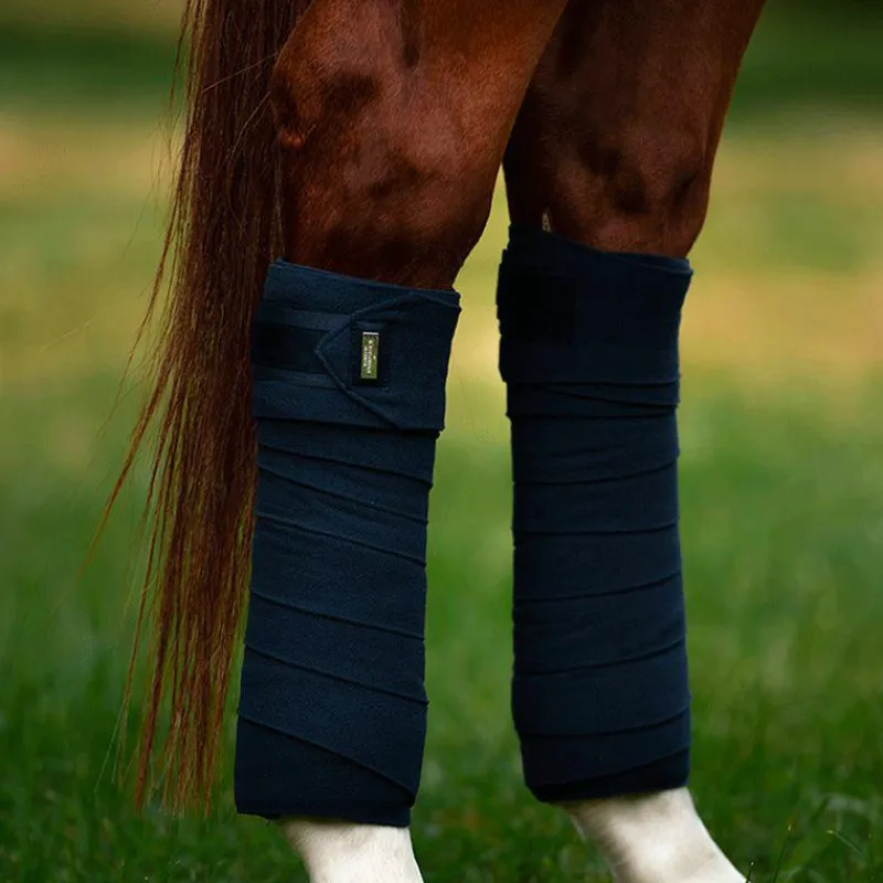 Clearance - Bandes de polo Midnight Blue (x4) Dressage|Bandes De Polo