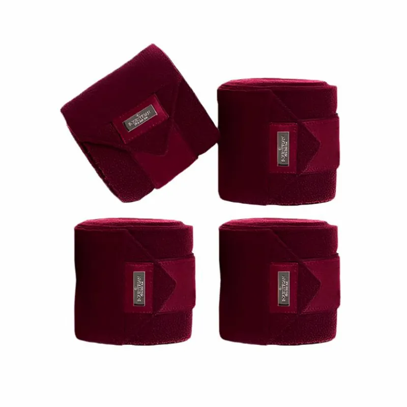 Bandes De Polo|Dressage*Equestrian Stockholm - Bandes de polo (x4) Bordeaux