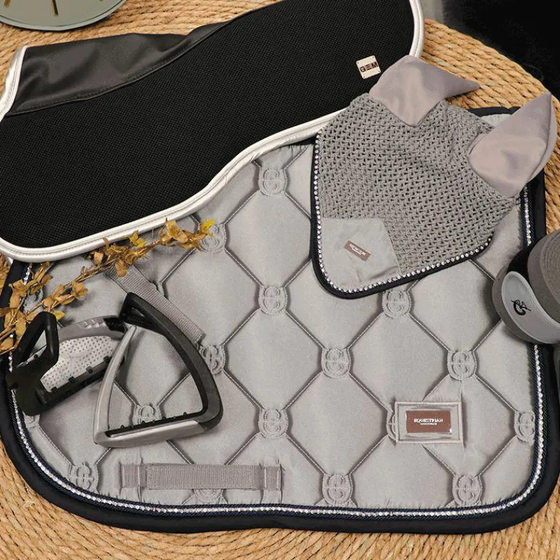 Discount - Bonnet pour cheval Crystal Grey Cso|Bonnets Poneys