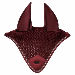 Bonnets Pour Chevaux*Equestrian Stockholm - Bonnet pour chevaux Modern Crystal Bordeaux
