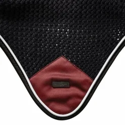 Bonnets Pour Chevaux*Equestrian Stockholm - Bonnet pour chevaux Modern Luxe noir/ foncé Rouge