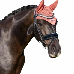 Bonnets Pour Chevaux*Equestrian Stockholm - Bonnet pour chevaux Modern Coral Orange