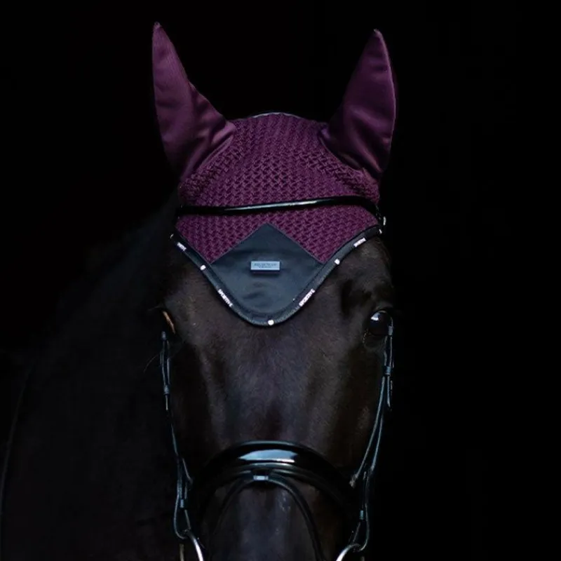 Bonnets Pour Chevaux*Equestrian Stockholm - Bonnet pour chevaux Black Raven Sportive Noir