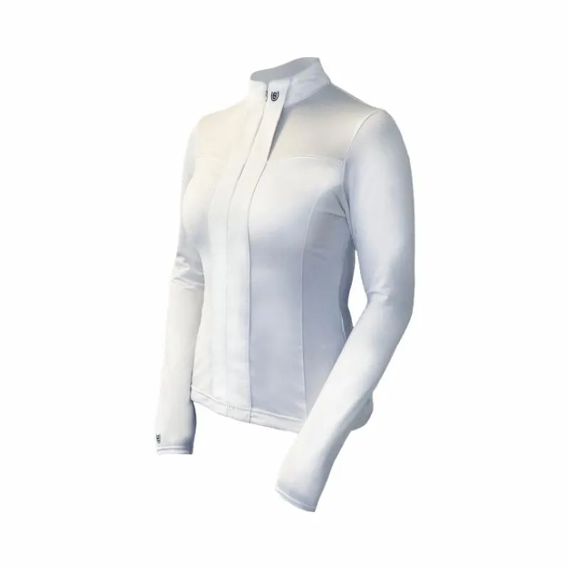 Polos Et Chemises*Equestrian Stockholm - Chemise manches longues blanc light breeze