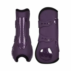 Guêtres Ouvertes Poneys|Guêtres Ouvertes*Equestrian Stockholm - Guêtres ouvertes Black Raven x2 Prune