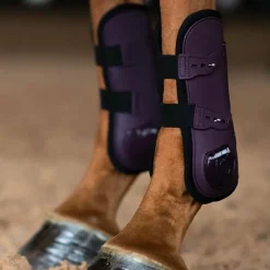 Guêtres Ouvertes Poneys|Guêtres Ouvertes*Equestrian Stockholm - Guêtres ouvertes Black Raven x2 Prune