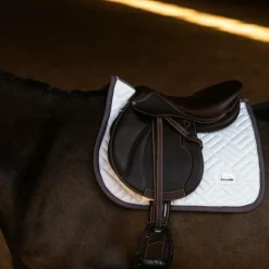 Clearance - Tapis de selle Modern White Dark Violet Tapis De Selle|Tapis Cso/ Mixtes