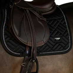 Tapis Cso/ Mixtes|Tapis De Selle*Equestrian Stockholm - Tapis de selle Crystal Noir