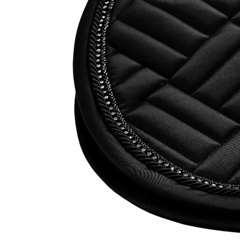 Tapis Cso/ Mixtes|Tapis De Selle*Equestrian Stockholm - Tapis de selle Crystal Noir