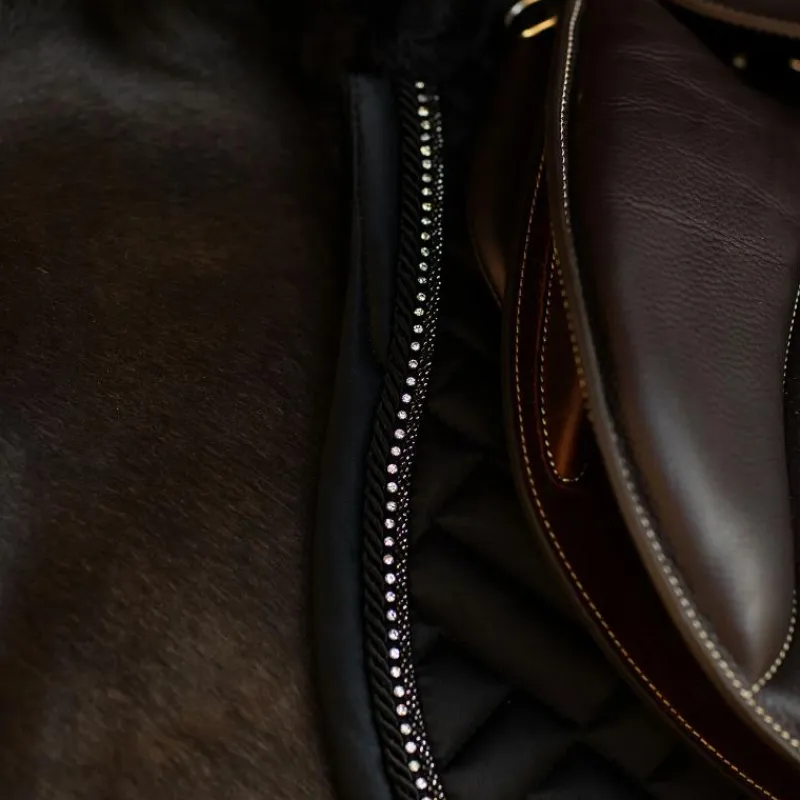 Tapis Cso/ Mixtes|Tapis De Selle*Equestrian Stockholm - Tapis de selle Crystal Noir