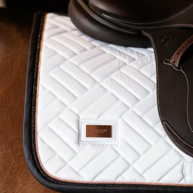 New - Tapis de selle Modern Dark Ocean / marine Tapis Cso/ Mixtes|Tapis De Selle