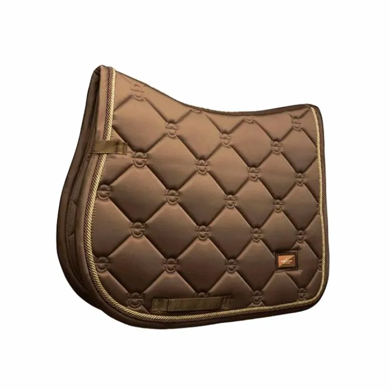 Tapis Cso/ Mixtes|Tapis De Selle*Equestrian Stockholm - Tapis de selle champagne Marron