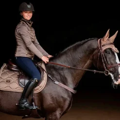 Tapis Cso/ Mixtes|Tapis De Selle*Equestrian Stockholm - Tapis de selle champagne Marron