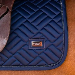 Tapis De Selle Poneys|Tapis Cso/ Mixtes*Equestrian Stockholm - Tapis de selle Modern Lagoon Blush Bleu