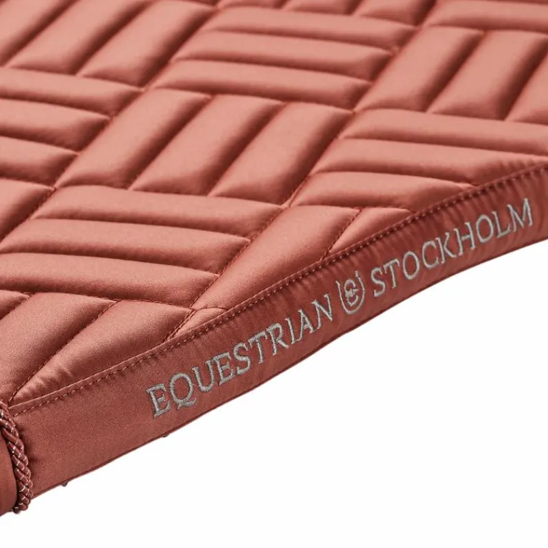 Tapis Cso/ Mixtes|Tapis De Selle*Equestrian Stockholm - Tapis de selle Modern Coral Orange