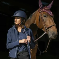 Blousons Et Vestes De Pluie|Blousons Et Manteaux*Equithème - Blouson femme Eva Marine