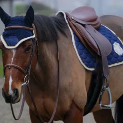 Online - Bonnet chasse-mouches Denim Bonnets Pour Chevaux