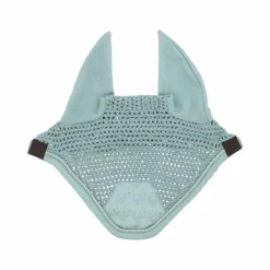 Bonnets Pour Chevaux*Equithème - Bonnet pour chevaux Brocart clair Bleu