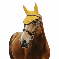 Bonnets Pour Chevaux*Equithème - Bonnet pour chevaux Hexalight Jaune