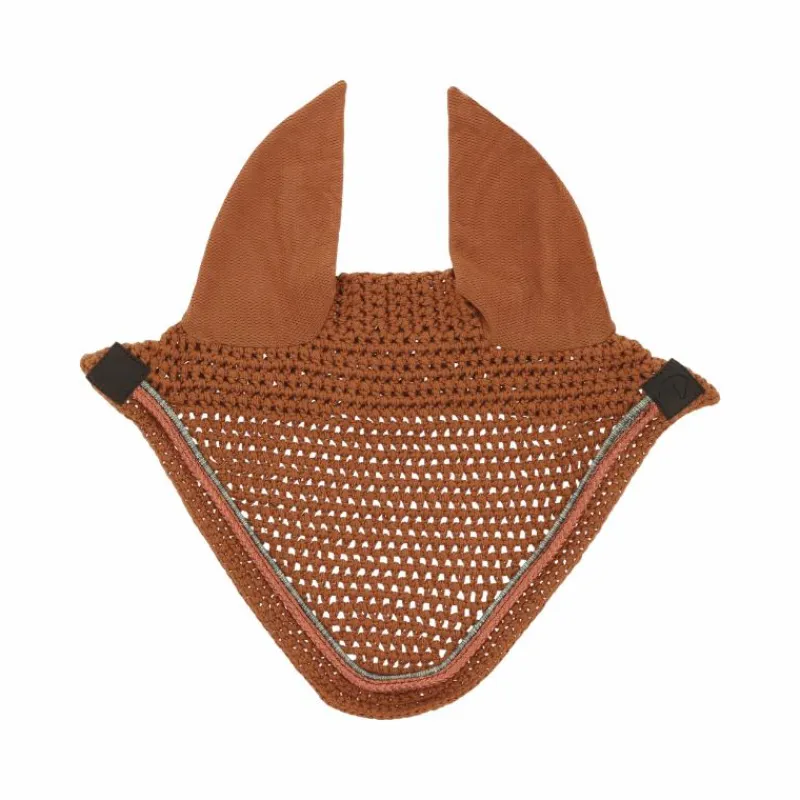 Bonnets Pour Chevaux*Equithème - Bonnet pour chevaux Hexalight rouille Orange