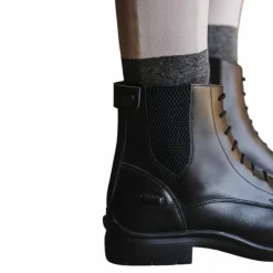 Boots D'Équitation*Equithème - Boots d'équitation Sporty à lacets Noir