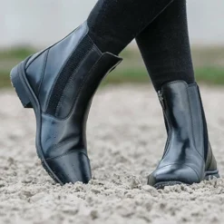 Boots D'Équitation*Equithème - Boots unisexe Sporty Zip Noir